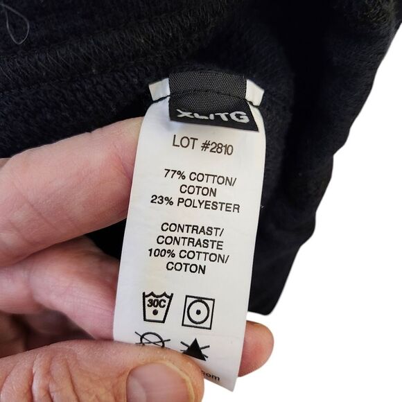 Reigning Champ Black crewneck double knit pullover sweatshirt Sz XLT‎ - Picture 8 of 9